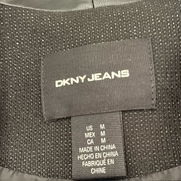 DKNY Jeans Tuxedo Jacket Size Medium - Picture 5 of 5